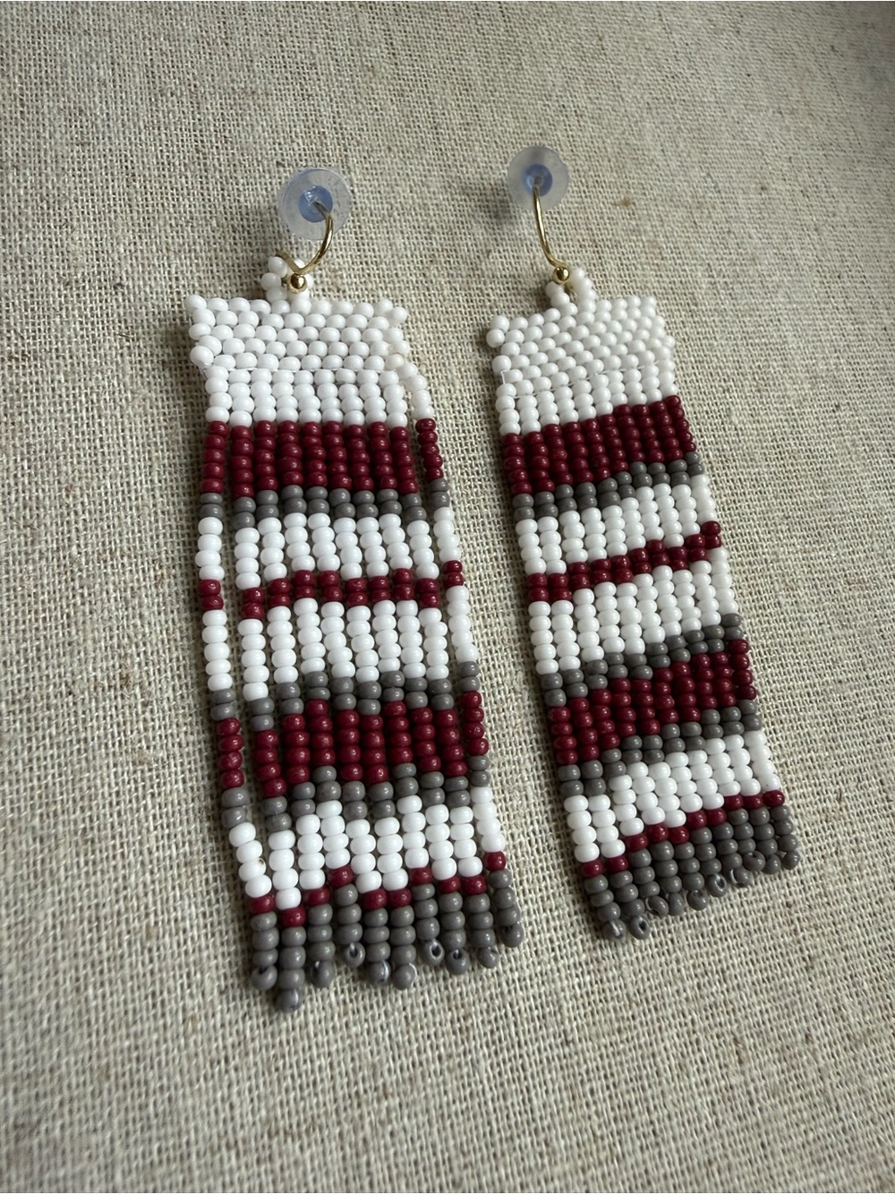Game day earrings NWOT